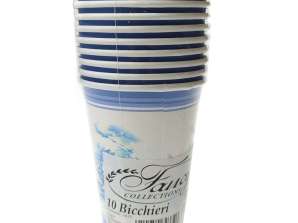 Paper cup 250 cc sailboat 10 pcs