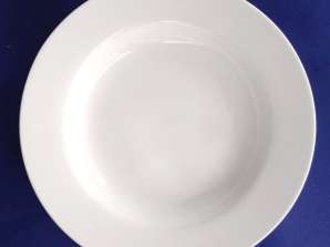 Porcelain plate 23 cm white TP T046 T2 2