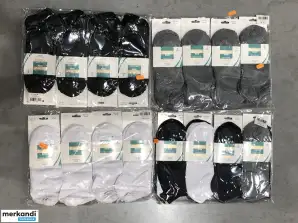 BAUMWOLLSOCKEN FÜR HERREN GRÖSSE 40-46, PACKUNGEN MIT 12 PAAREN