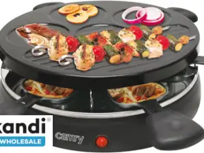 CAMRY GRILL ELEKT. – RACLETTE SKU: CR 6606 (Voorraad in Polen)