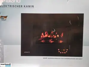 Electric Fireplace for Indoor Use - 1800 Watt
