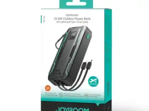 Joyroom Power Bank cu afișaj digital C U PD 22.5W 20000 mAh spirit