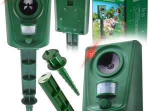 Animal Repeller Cats, Dogs, Wild Boars, Roe Deer, Birds ITP + Motion Locator MS-201