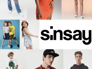 SINSAY Mix Full Truck Clothing Stock: Fashion for Women, Men and Kids