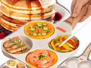 FRYING PAN for EGGS Pancakes Pancakes Omelettes Pancakes Pancakes 24cm FP-4P-WHITE