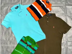 Stock de polos vintage - Ralph Lauren y Lacoste - Tallas, modelos y géneros mixtos