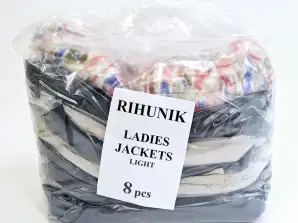 Rihunik Women's Lightweight Jackets Wholesale | Grade A Quality, Packed in Plastic