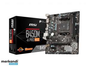 MSI B450M-A PRO MAX (AM4) (D) | MSI - 7C52-001R