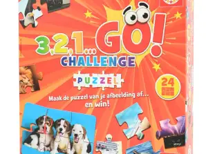3,2,1... GO! Challenge puzzle game 4 Versions puzzle/food/words/geese