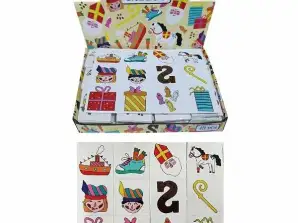 Sinterklaas shoe gift tattoo stickers 12 pieces