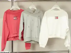 Tommy Hilfiger Enfants & Enfants Sweatshirts à Manches Longues Stock Lot Vêtements, Nouveau !