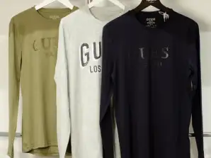 Stock Men's Longsleeves zīmols GUESS Mix Colors Mix modeļi