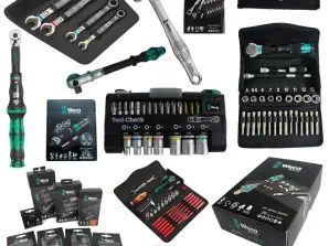 Wera : Clés Joker, jeux d’outils Tool-CHeck, embouts Bit-Check, cliquets, clés dynamométriques / 147 pièces