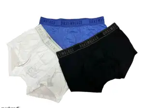 Stock Bikkembergs férfi fehérnemű (bipack rövidnadrág és boxer fehér, fekete, kék)