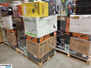 Palettes Mix Power Tools JCB, Bosch Professional, Hitachi, Stanley, AEG, Flex New Complete