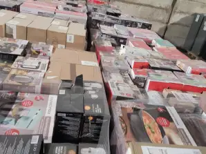 Kitchen Appliances Mixed Pallets A/B/C Commodity Mixed TV Advertising 2697 Pieces Small Appliances Meat Grinder, Electric Kettle, Blender, Food Processor, Vacuum Cleaner