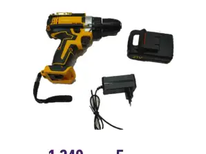 Cordless drill with charger - sold only by the pallet