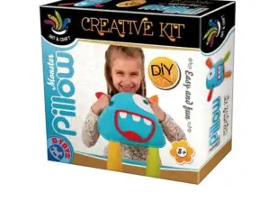 Creative kit - DIY monster pillow 27x26x10cm