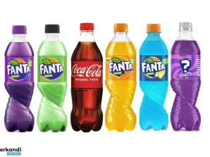 Coca Cola Fanta üdítőitalok 500 ml PET palack