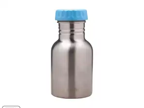 Gusta drinking bottle stainless steel blue 350 ml