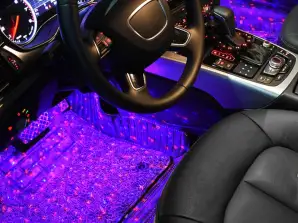 Drive in Style: LED car foot light DiscoDots