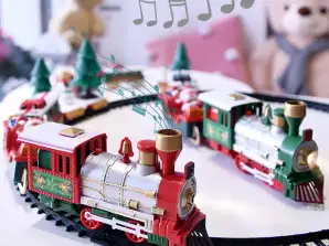 Eleva la magia natalizia del tuo negozio con il set di trenini natalizi SantasExpress!