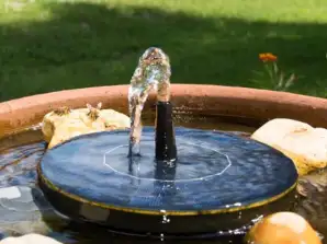 Introducing: Solar water fountain