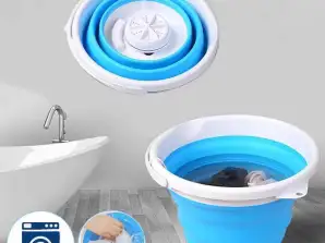 Introducing: TravelWash foldable washing machine