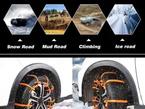 Car Lover's Choice: Nylon snow chains Leopardix