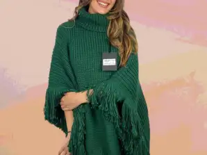 Stock Gretha Milano women's clothing fall / winter (knitwear, ponchos, capes and dresses)