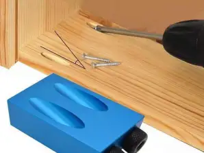 Verktøysett for vinkelboring AngleMaster ~ topun | Guide til vinkelbor | Boreverktøy for trebearbeiding