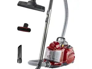 AEG LX7-2-FFP Cyclone Floor Vacuum Cleaner, bagless, 9 m operating radius, washable E12 filter, DustMagnet combination nozzle, hard floor nozzle, 1.4 L container