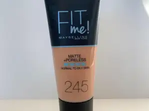 3600531453404 Fundação Maybelline Fit Me Matte Classic Bege 245 30ml