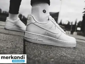 Sneakers Nike Air Force 1 Triple White - CW2288-111 - 100% äkta - helt ny B2B GROSSIST BULK