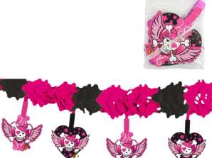 Garlands for parties a.o. Pirate Girl pink / letter garland spring party / flamingo / pigeons / Just married / baby pram / letter garland pas getrou