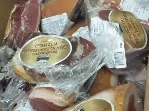 WE HAVE RAW HAM IN SLICES OF ABOUT 2.5 KG VACUUM-PACKED