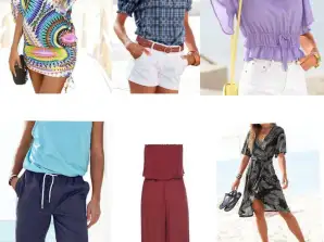 1.80 € per piece, A goods, summer mix of different sizes of women's and men's fashion.