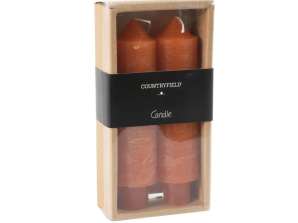 Countryfield Candle Vela various colors 15 cm 2 pieces