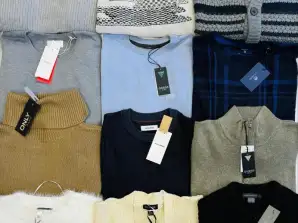 Women's sweaters, men's sweaters GANT, GUESS, CALVIN KLEIN, ONLY, BLEND... Category A – NEW