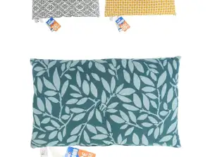 Ateliers du Linge cushion 30 x 50 cm and 40 x 40 cm 3 assorted with different motifs