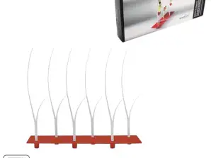 Mebel Entity 20 finger food melanine rood/wit 32 cm 7-delig divers kleuren in verkoopverpakking full collor