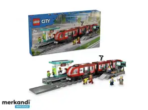 LEGO City Tram with Stop 60423