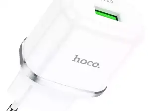 HOCO USB A QC3.0 3A 18W N3 wall charger white