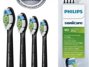 Philips Sonicare W2 Optimal White HX6064/11 - Brush heads - 4 pieces - Black