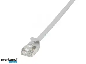 LogiLink Patch Cable SlimLine Ultraflex Cat.6A U/FTP 0.3m Grey CQ9012S