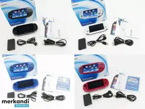 Sony PSP-3000 Konsole Wahl Farbe mit Ladegerät + Akku + Zufällig 5 Spiele getestet