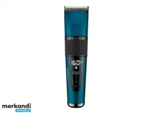 BaByliss Aço Japonês Digital Hair Clipper Preto/Turquesa E990E