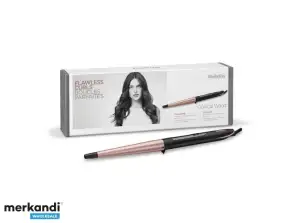 BaByliss Conical Wand Curling Iron Black/Pink C454E