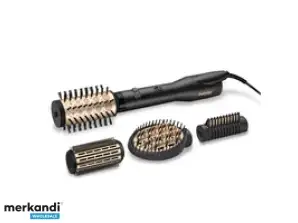 BaByliss Big Hair Luxe Rotating Warm Air Brush Black/Gold AS970E