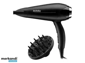 Babyliss Haartrockner Turbo Smooth 2200 Schwarz D572DE